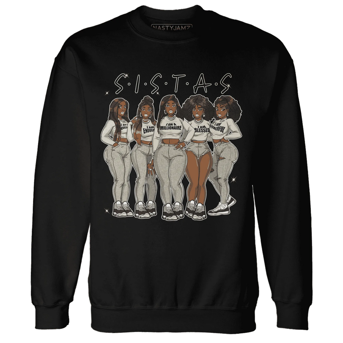 Gratitude-11s-Sweatshirt-Match-Sistas-Melanin-Girl