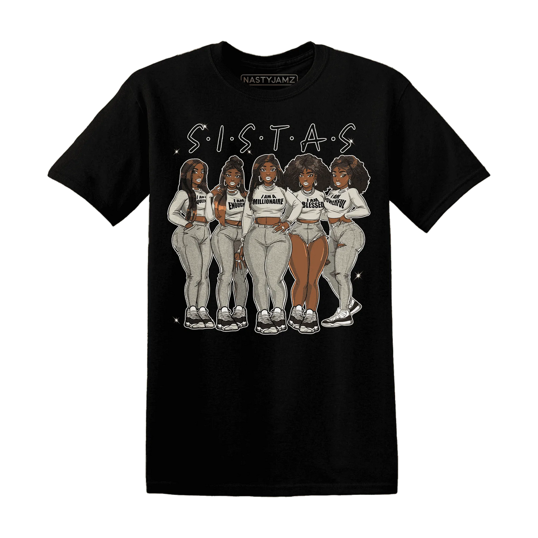 Gratitude-11s-T-Shirt-Match-Sistas-Melanin-Girl