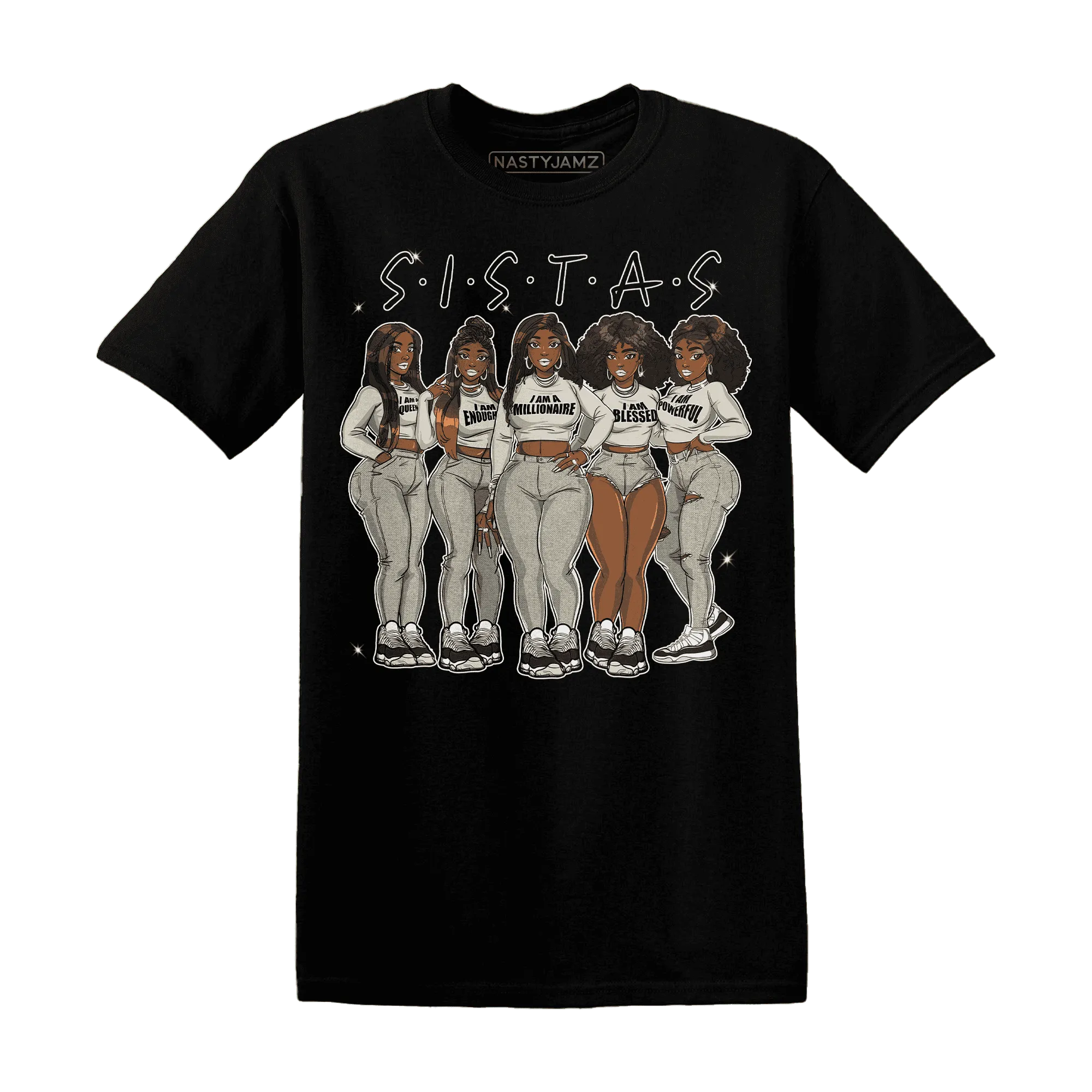 Gratitude-11s-T-Shirt-Match-Sistas-Melanin-Girl