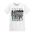 Blue-Grey-13s-T-Shirt-Match-Sistas-Melanin-Girl