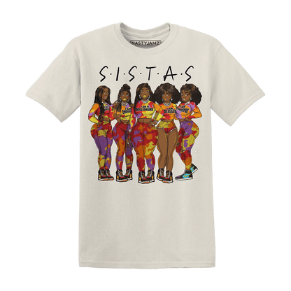 Mid-GS-Six-Championships-1s-T-Shirt-Match-Sistas-Melanin-Girl