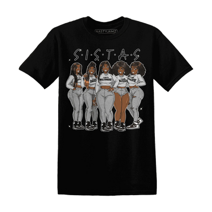 Retro-High-OG-Black-White-1s-T-Shirt-Match-Sistas-Melanin-Girl