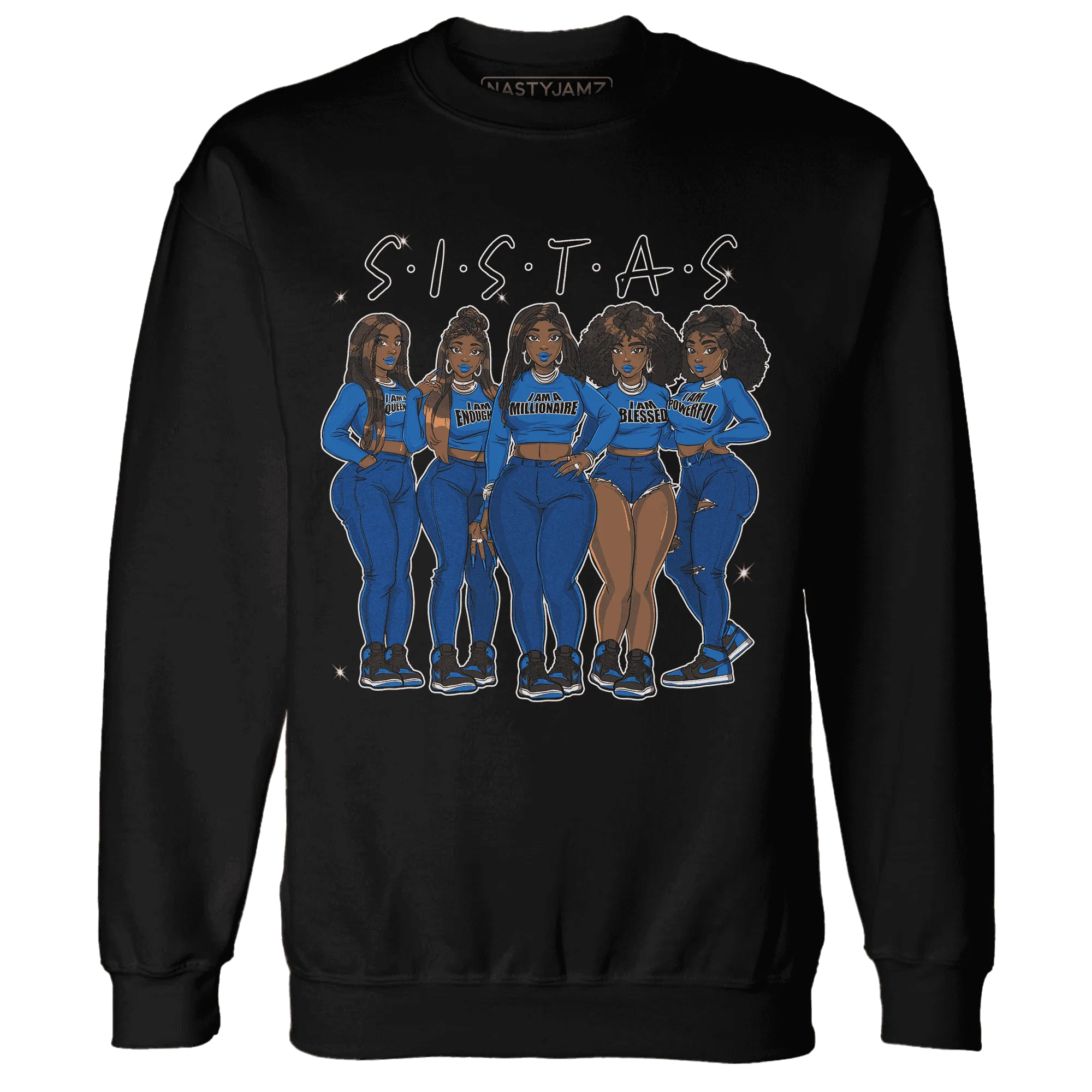 Royal-Reimagined-1s-Sweatshirt-Match-Sistas-Melanin-Girl