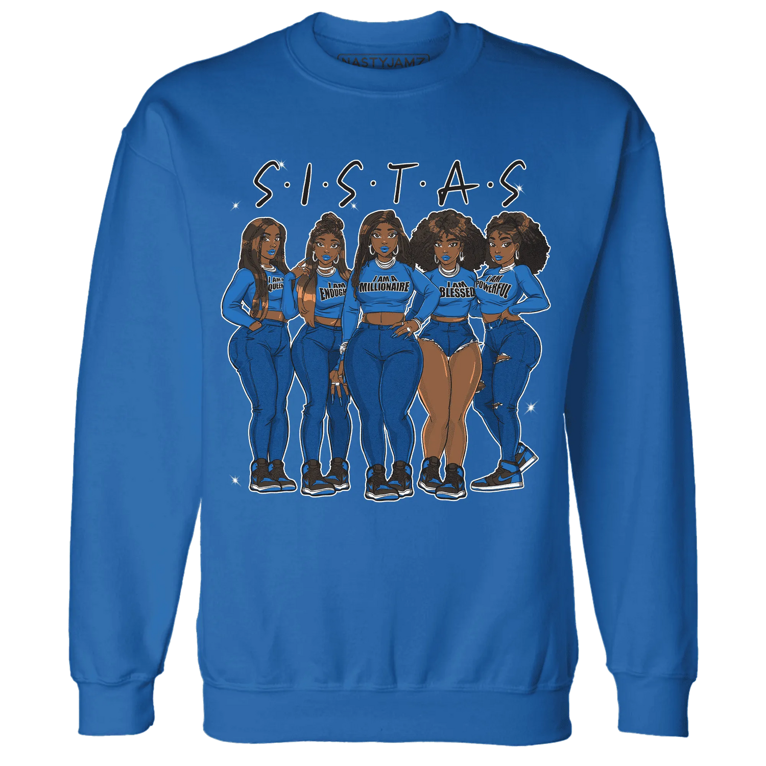 Royal-Reimagined-1s-Sweatshirt-Match-Sistas-Melanin-Girl