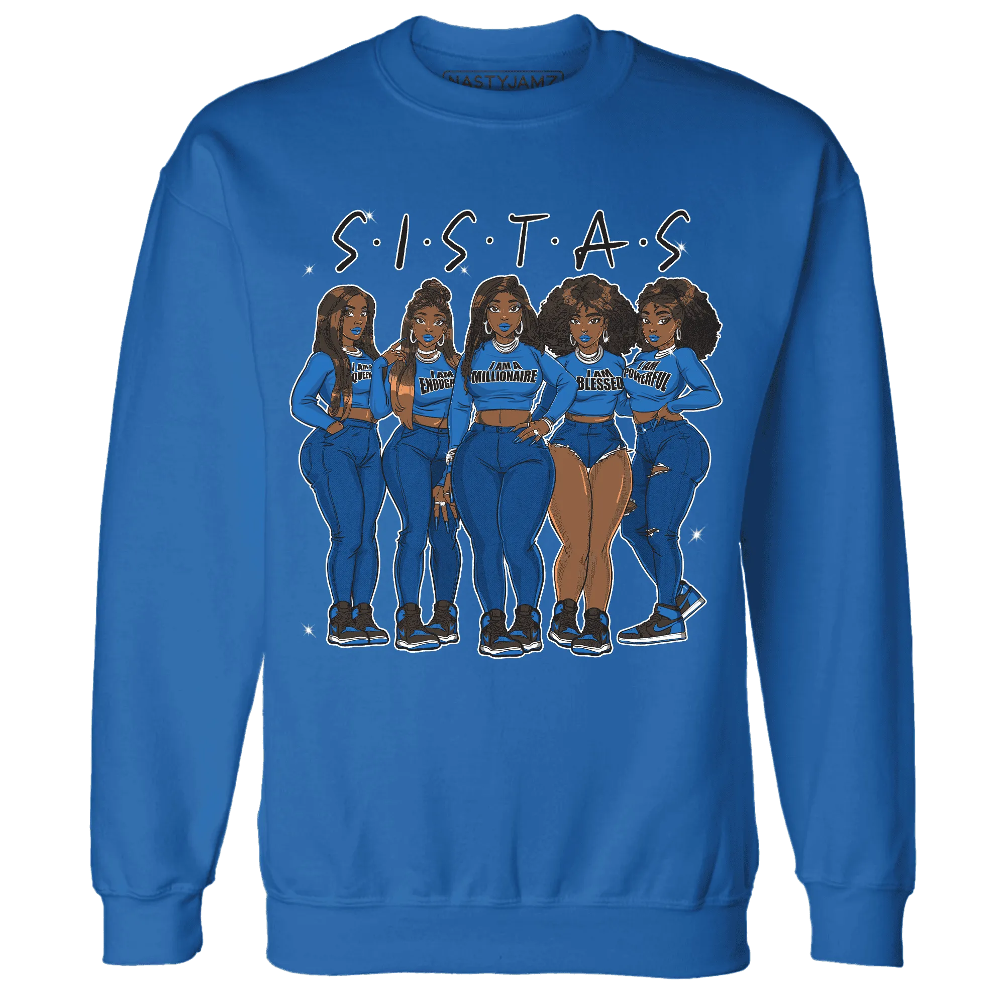 Royal-Reimagined-1s-Sweatshirt-Match-Sistas-Melanin-Girl
