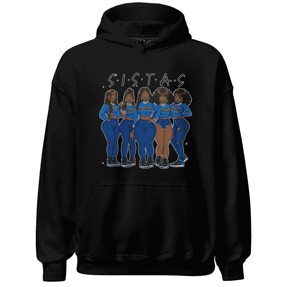 Royal-Reimagined-1s-Hoodie-Match-Sistas-Melanin-Girl