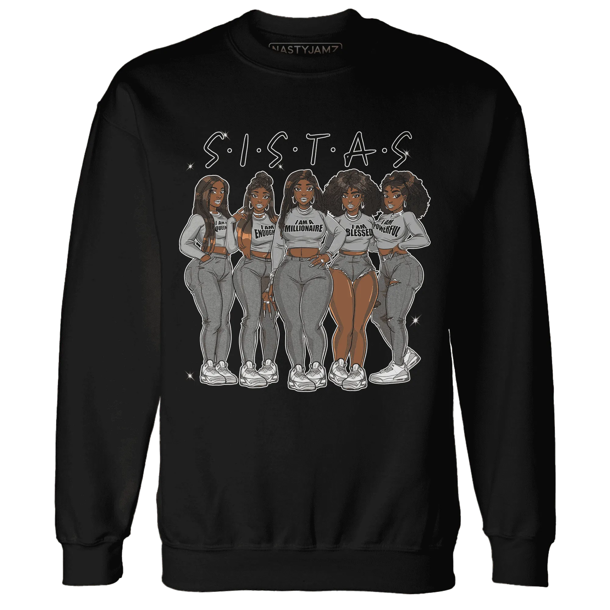 Craft-Ivory-3s-Sweatshirt-Match-Sistas-Melanin-Girl