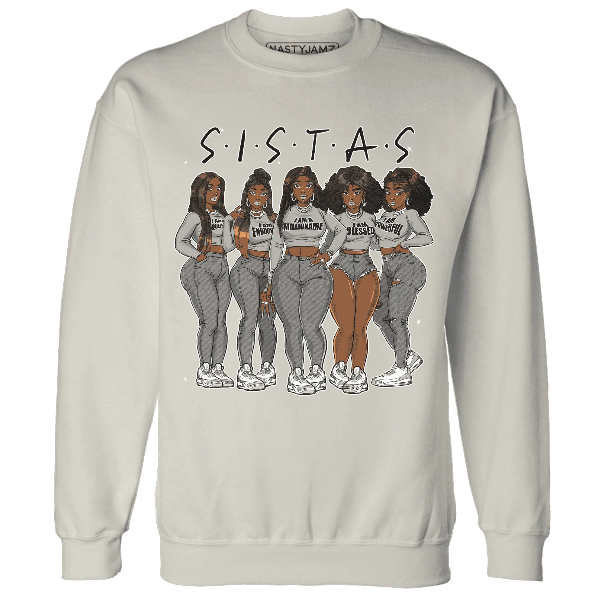 Craft-Ivory-3s-Sweatshirt-Match-Sistas-Melanin-Girl