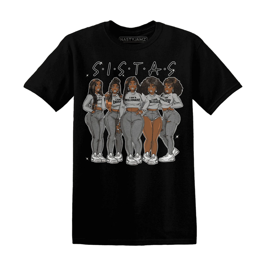 Craft-Ivory-3s-T-Shirt-Match-Sistas-Melanin-Girl