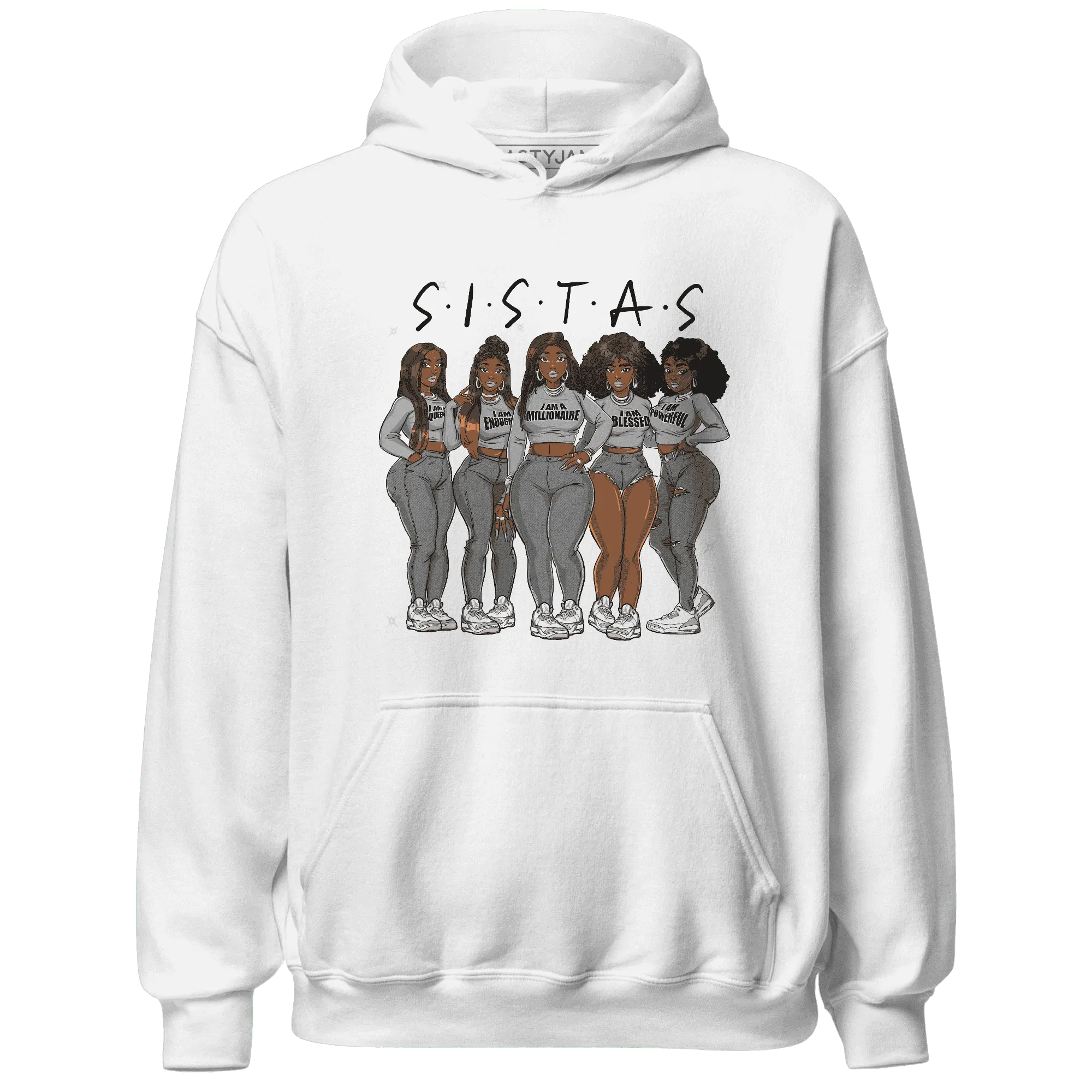 Craft-Ivory-3s-Hoodie-Match-Sistas-Melanin-Girl