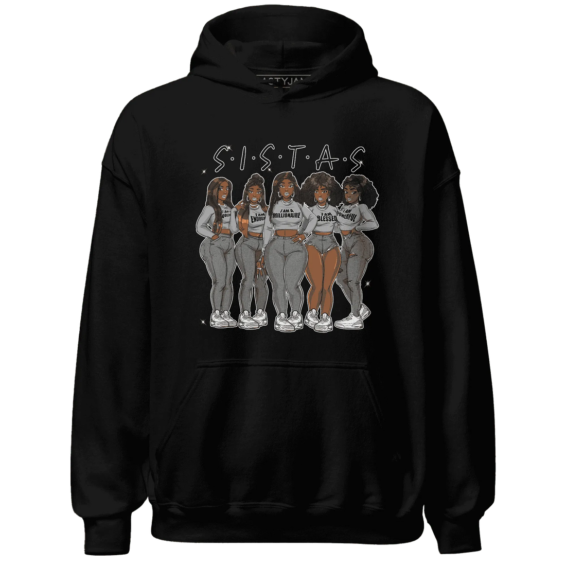 Craft-Ivory-3s-Hoodie-Match-Sistas-Melanin-Girl