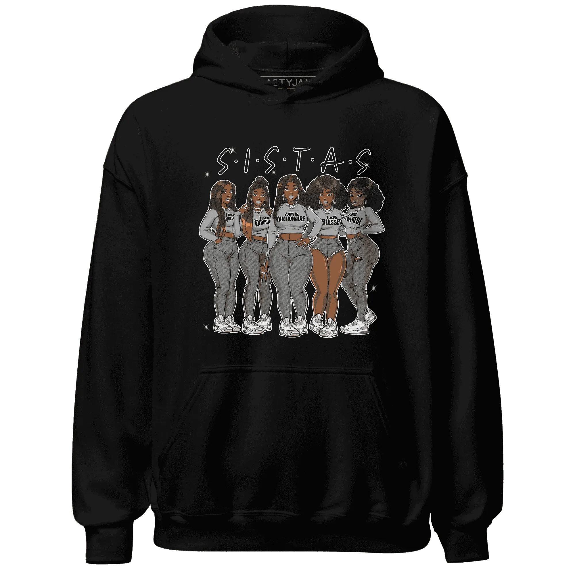 Craft-Ivory-3s-Hoodie-Match-Sistas-Melanin-Girl