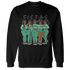 Green-Glow-3s-Sweatshirt-Match-Sistas-Melanin-Girl
