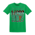 Green-Glow-3s-T-Shirt-Match-Sistas-Melanin-Girl