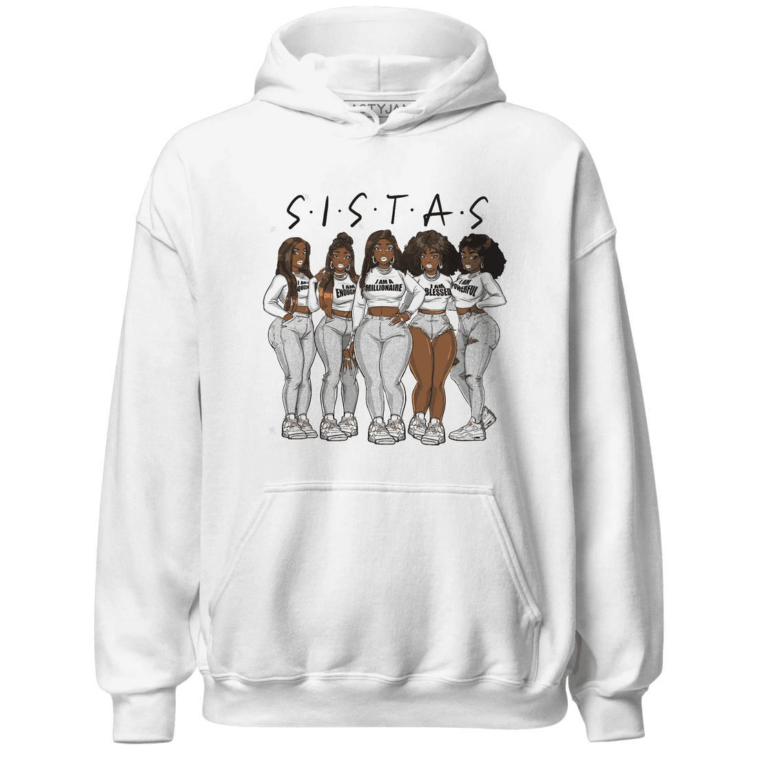 Sail-4s-Hoodie-Match-Sistas-Melanin-Girl