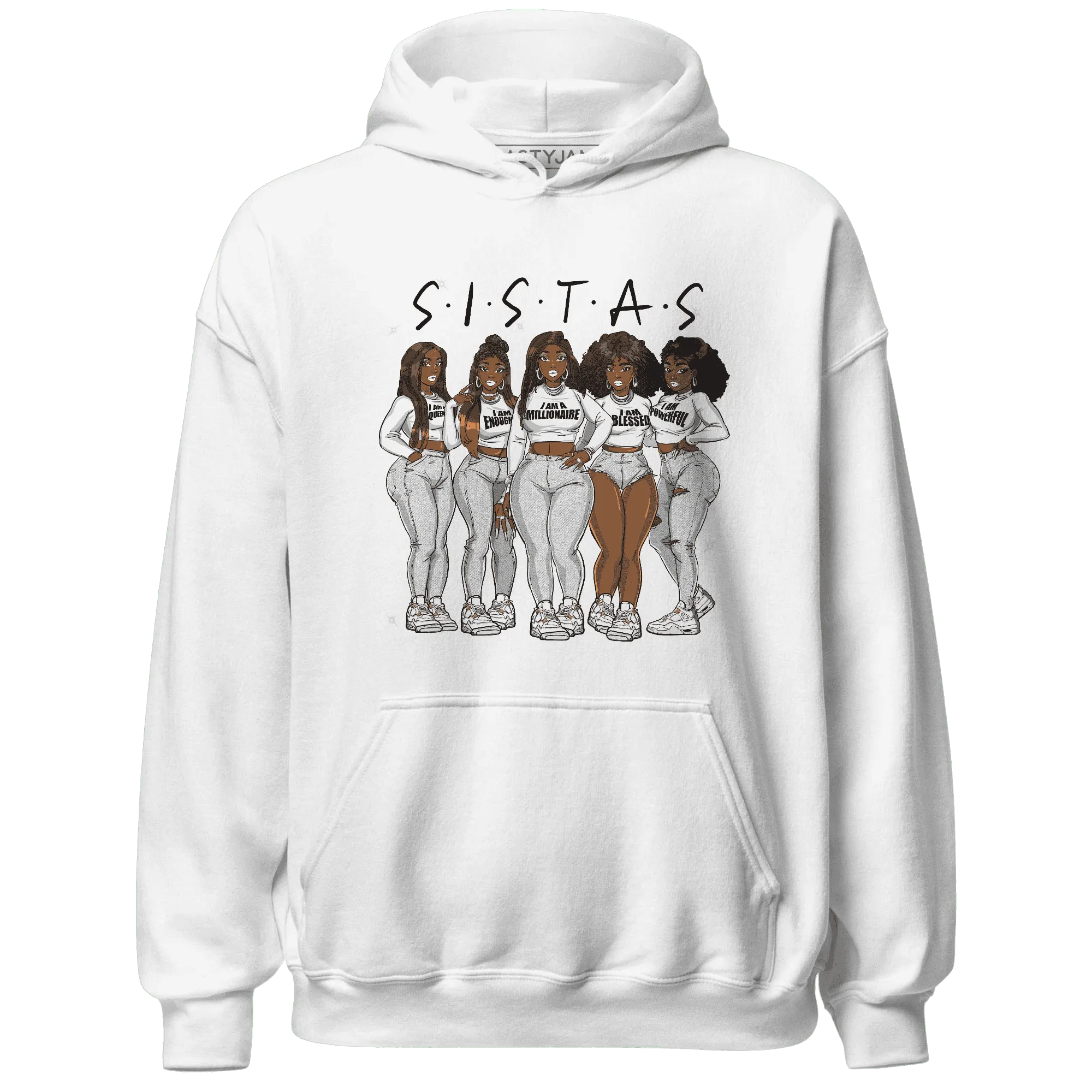 Sail-4s-Hoodie-Match-Sistas-Melanin-Girl