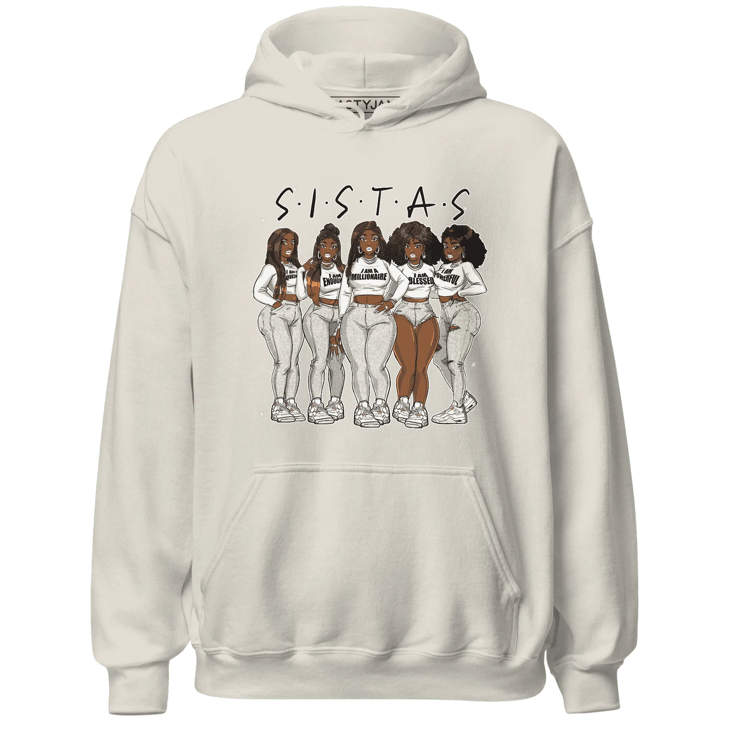 Sail-4s-Hoodie-Match-Sistas-Melanin-Girl