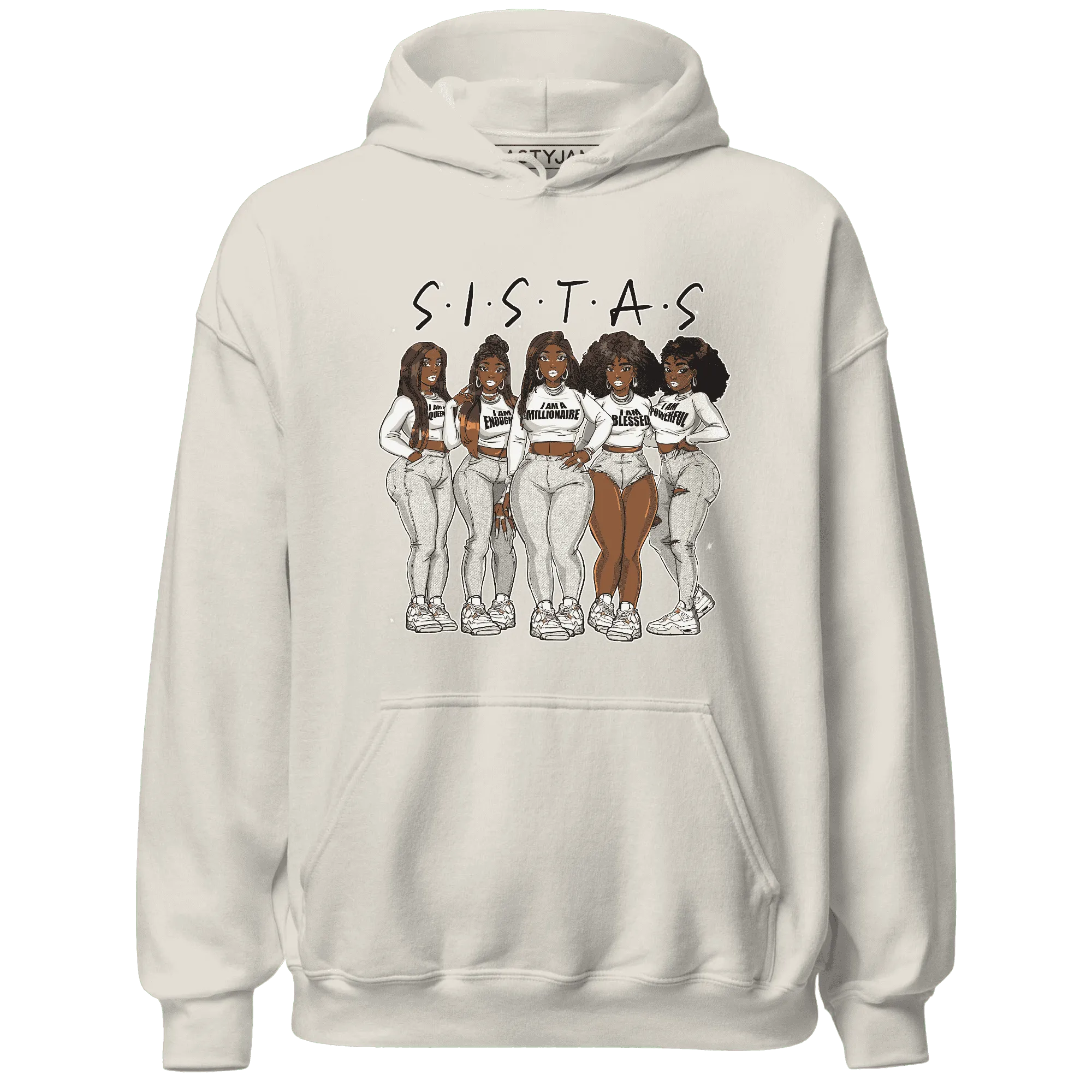 Sail-4s-Hoodie-Match-Sistas-Melanin-Girl