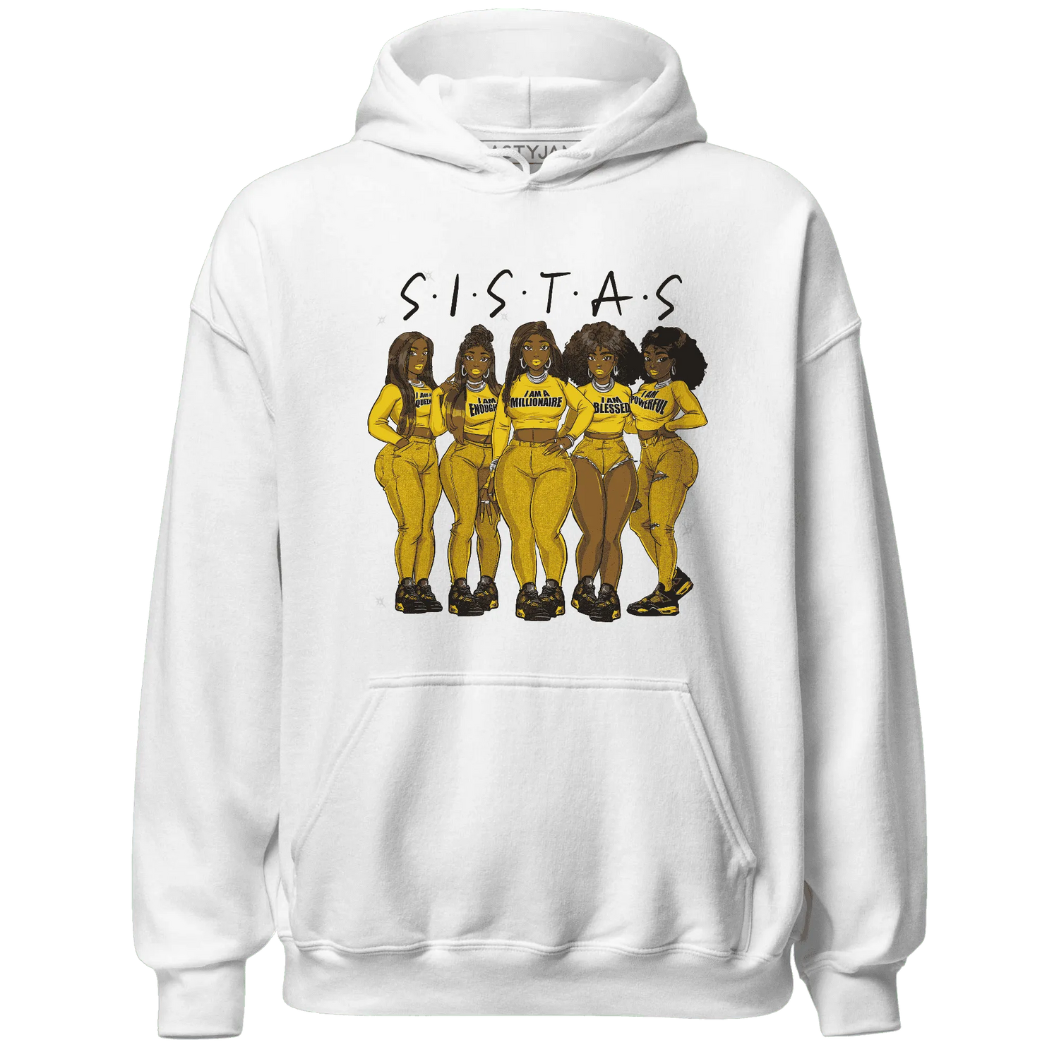 Thunder-4s-Hoodie-Match-Sistas-Melanin-Girl