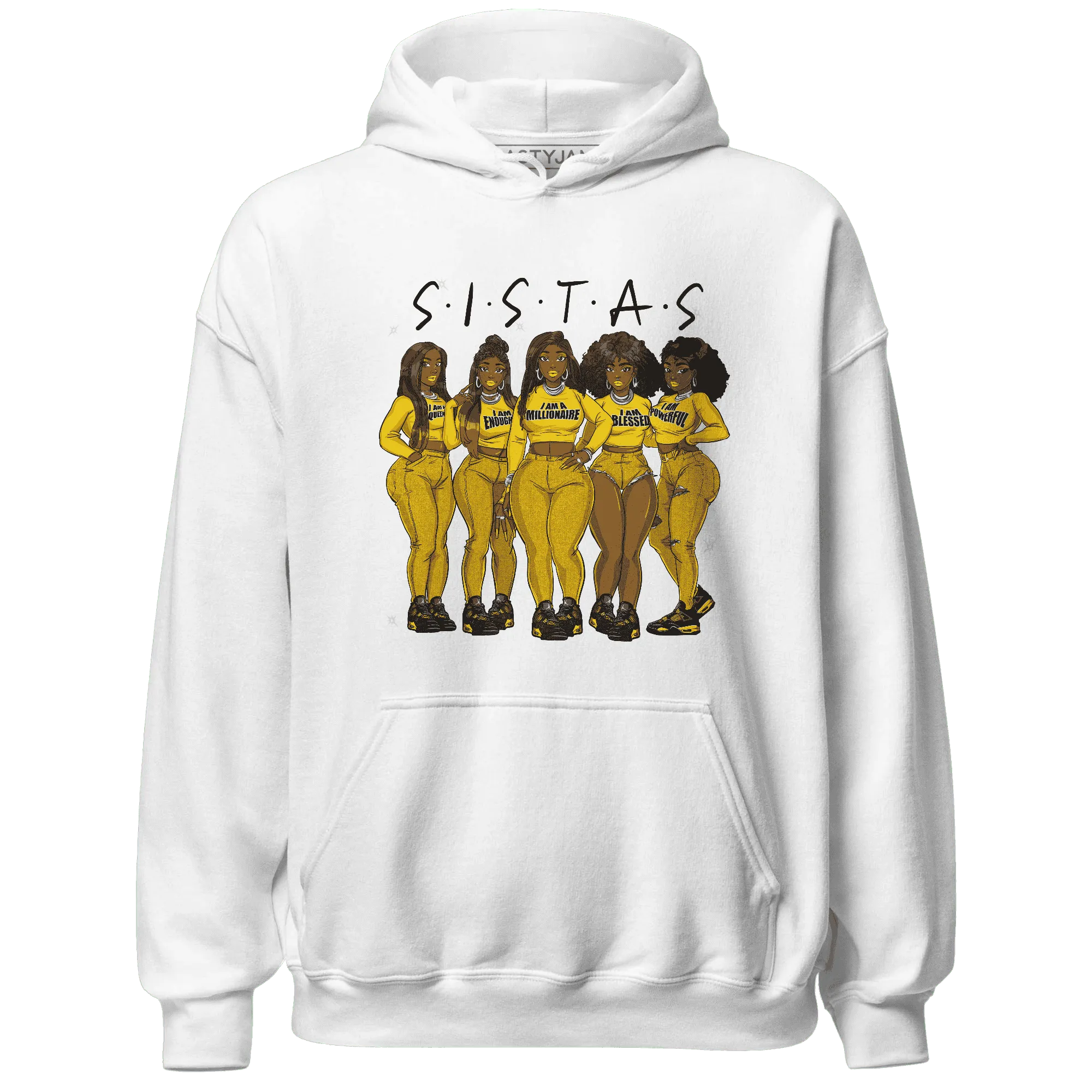 Thunder-4s-Hoodie-Match-Sistas-Melanin-Girl