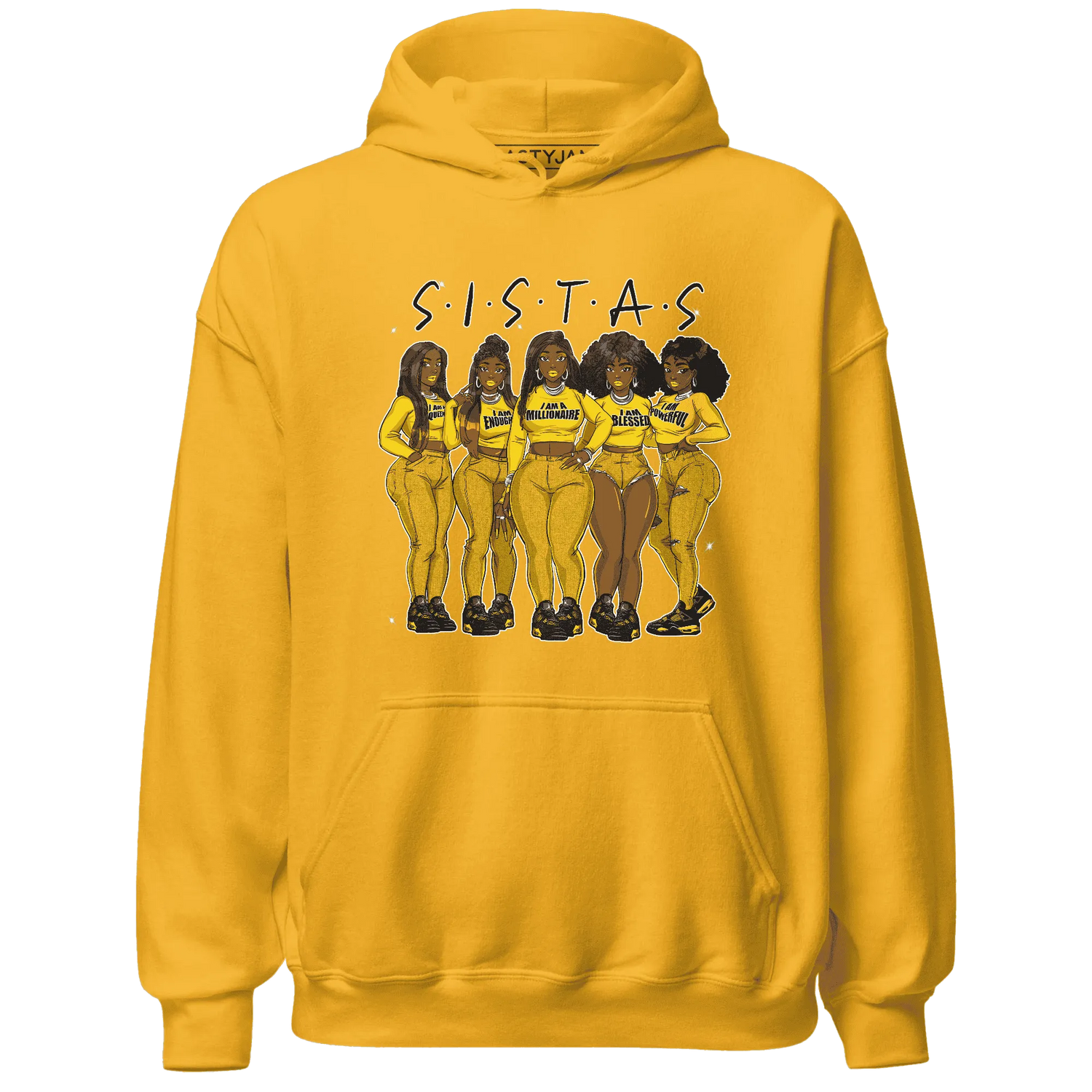 Thunder-4s-Hoodie-Match-Sistas-Melanin-Girl