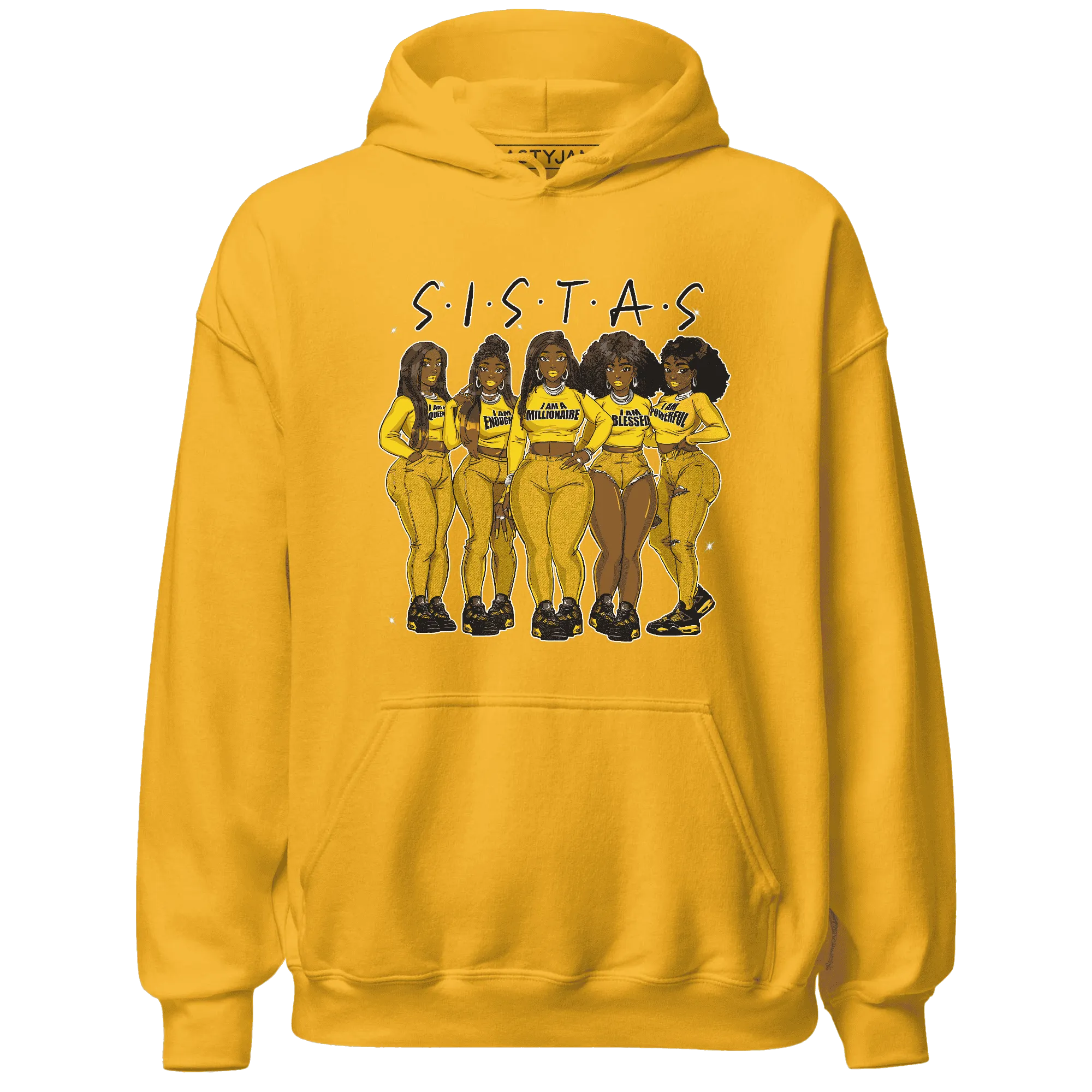 Thunder-4s-Hoodie-Match-Sistas-Melanin-Girl