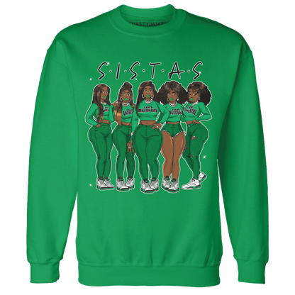 Lucky-Green-5s-Sweatshirt-Match-Sistas-Melanin-Girl