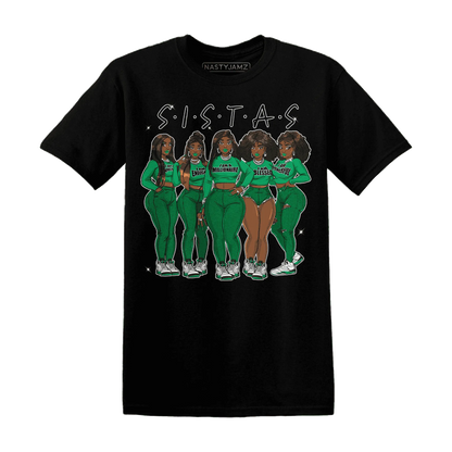 Lucky-Green-5s-T-Shirt-Match-Sistas-Melanin-Girl