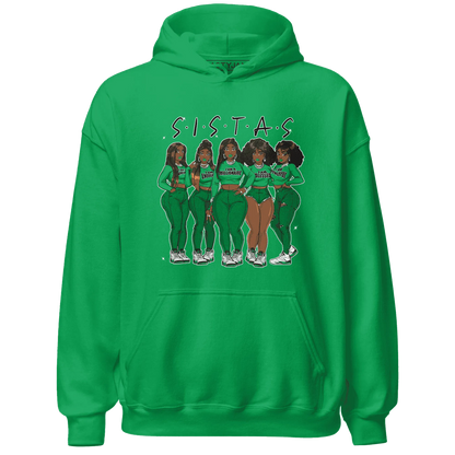 Lucky-Green-5s-Hoodie-Match-Sistas-Melanin-Girl