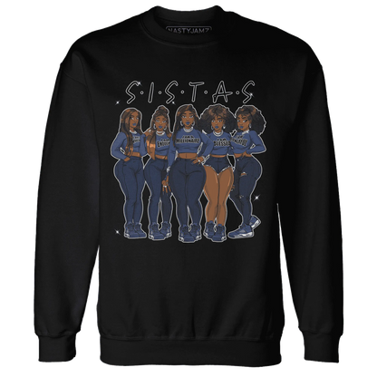 Midnight-Navy-5s-Sweatshirt-Match-Sistas-Melanin-Girl