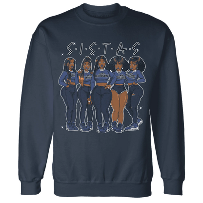 Midnight-Navy-5s-Sweatshirt-Match-Sistas-Melanin-Girl