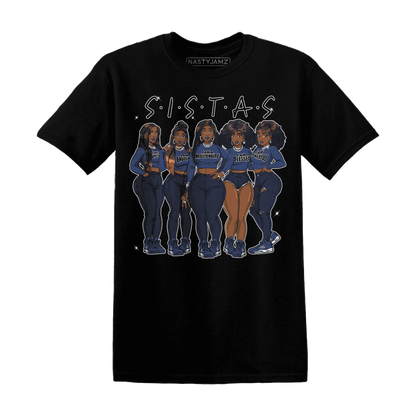 Midnight-Navy-5s-T-Shirt-Match-Sistas-Melanin-Girl