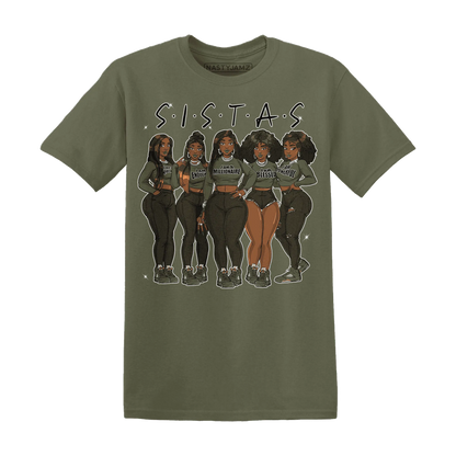 Olive-5s-T-Shirt-Match-Sistas-Melanin-Girl