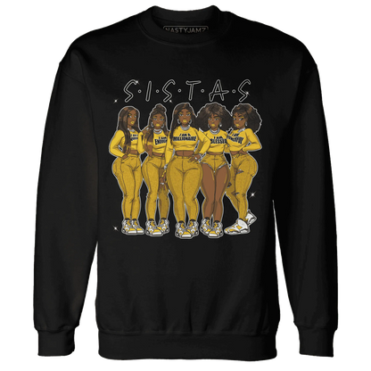 Yellow-Ochre-6s-Sweatshirt-Match-Sistas-Melanin-Girl