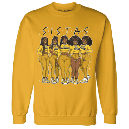 Yellow-Ochre-6s-Sweatshirt-Match-Sistas-Melanin-Girl