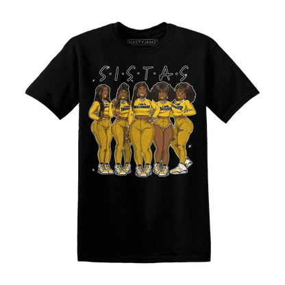 Yellow-Ochre-6s-T-Shirt-Match-Sistas-Melanin-Girl