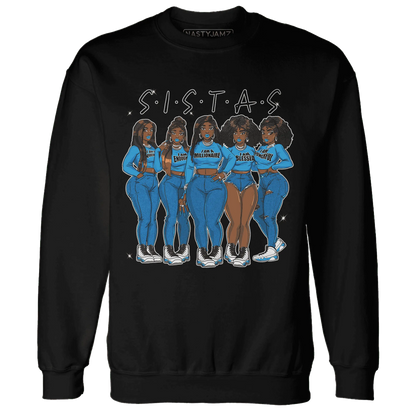 Powder-Blue-9s-Sweatshirt-Match-Sistas-Melanin-Girl