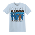 Powder-Blue-9s-T-Shirt-Match-Sistas-Melanin-Girl