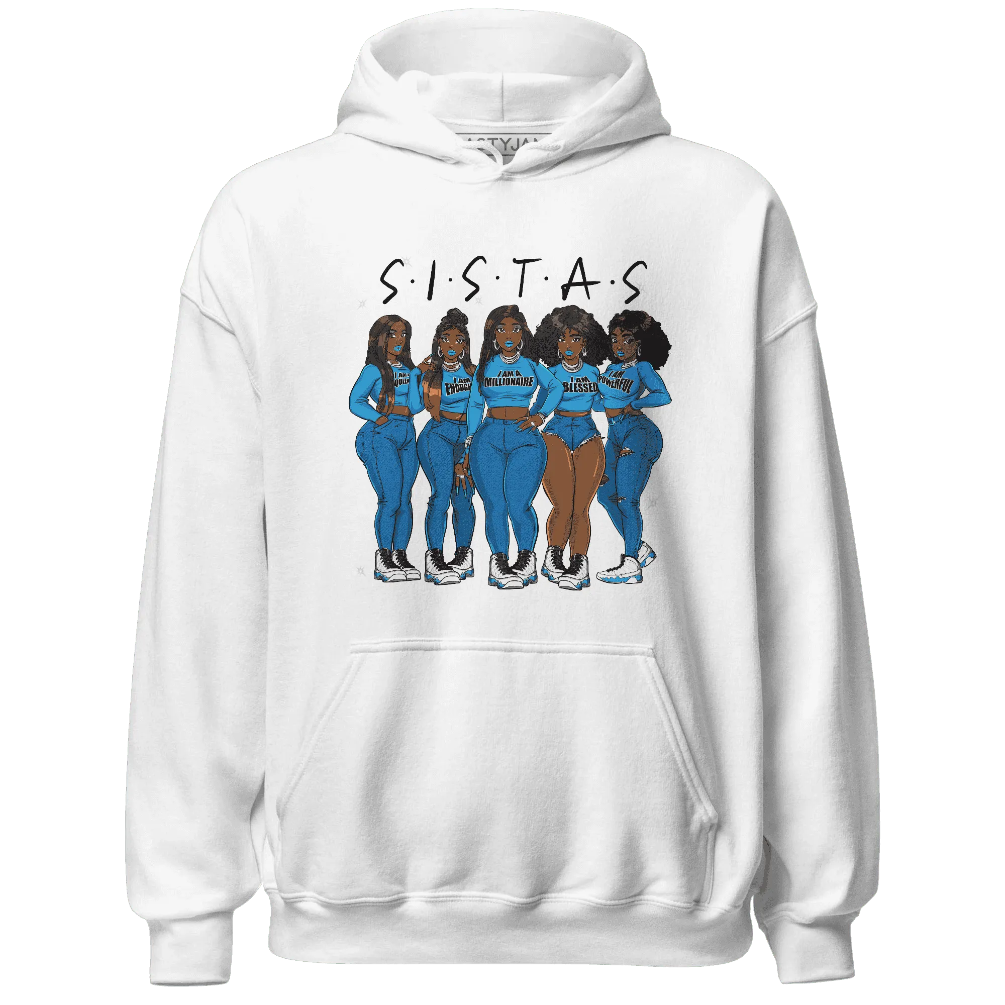 Powder-Blue-9s-Hoodie-Match-Sistas-Melanin-Girl