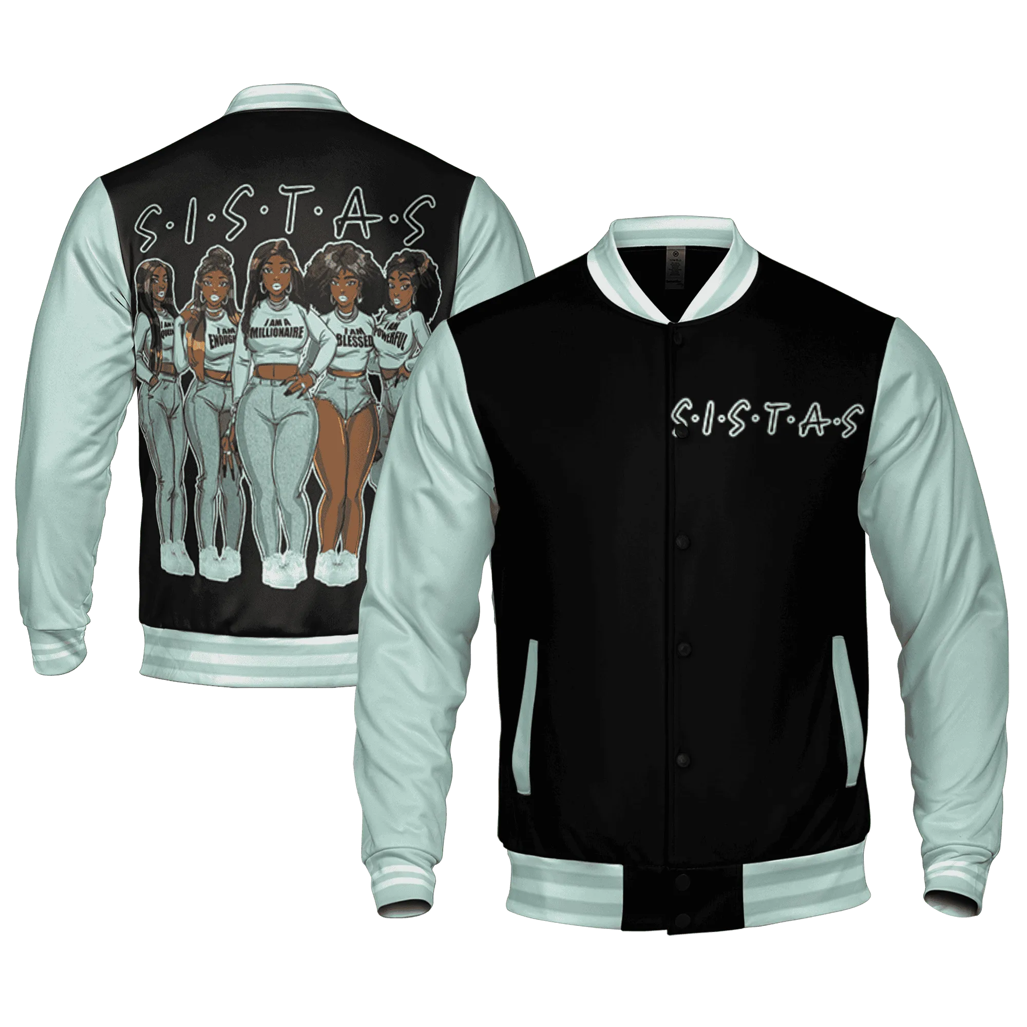 AF-1-Low-Jade-Ice-White-Varsity-Match-Sistas-Melanin-Girl-