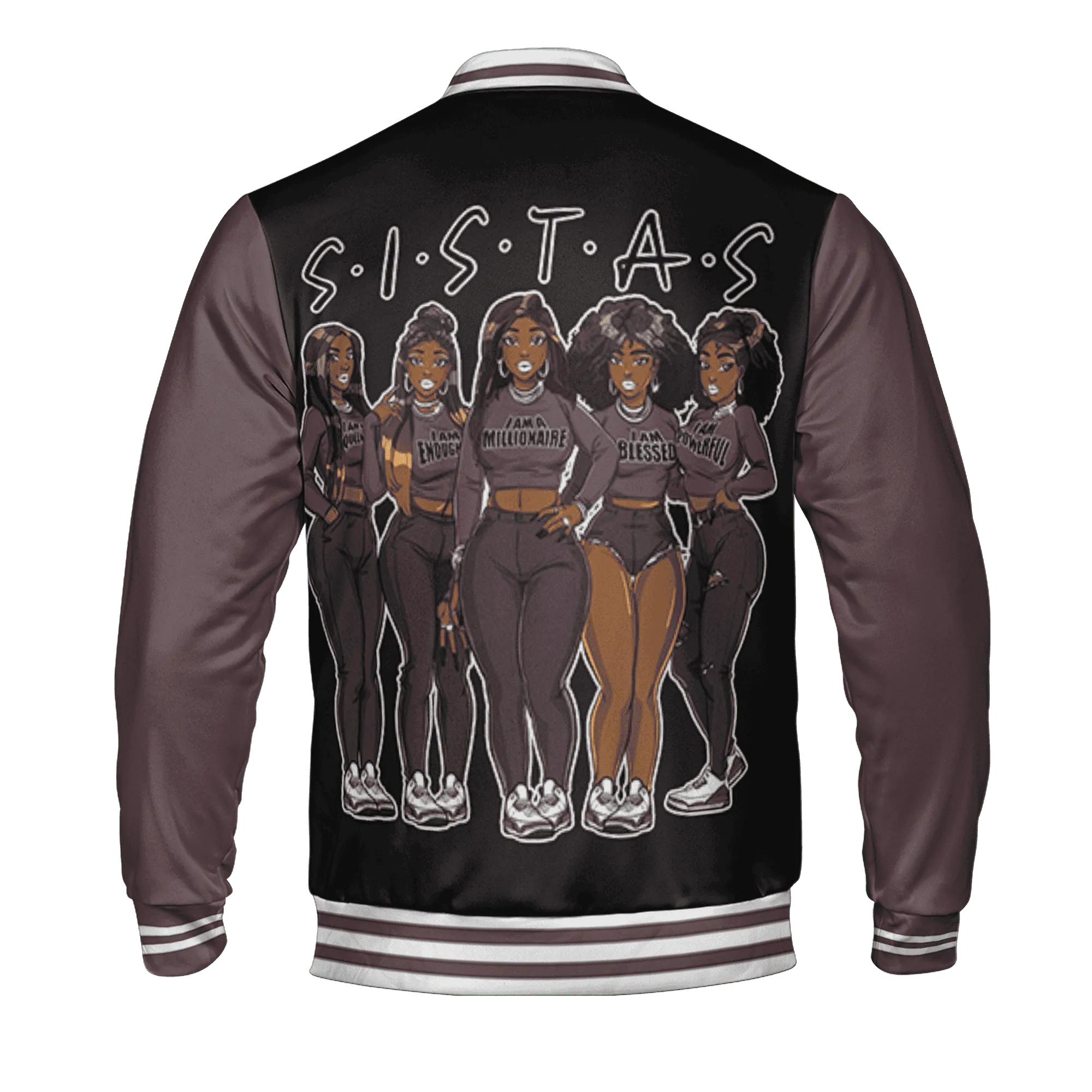 Burgundy-Crush-3s-Varsity-Match-Sistas-Melanin-Girl-