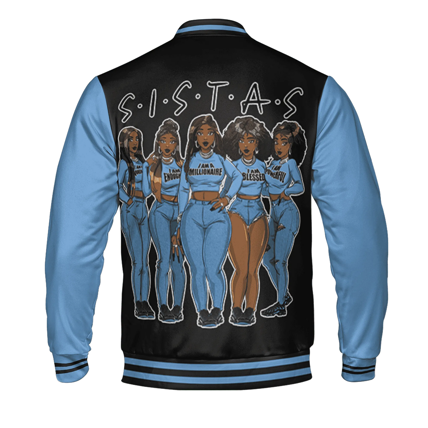 AM-Plus-Black-Univercitii-Blue-Varsity-Match-Sistas-Melanin-Girl-