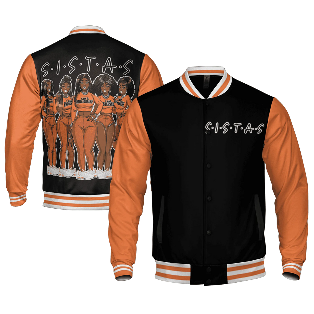 AM-TW-White-Orange-Varsity-Match-Sistas-Melanin-Girl-