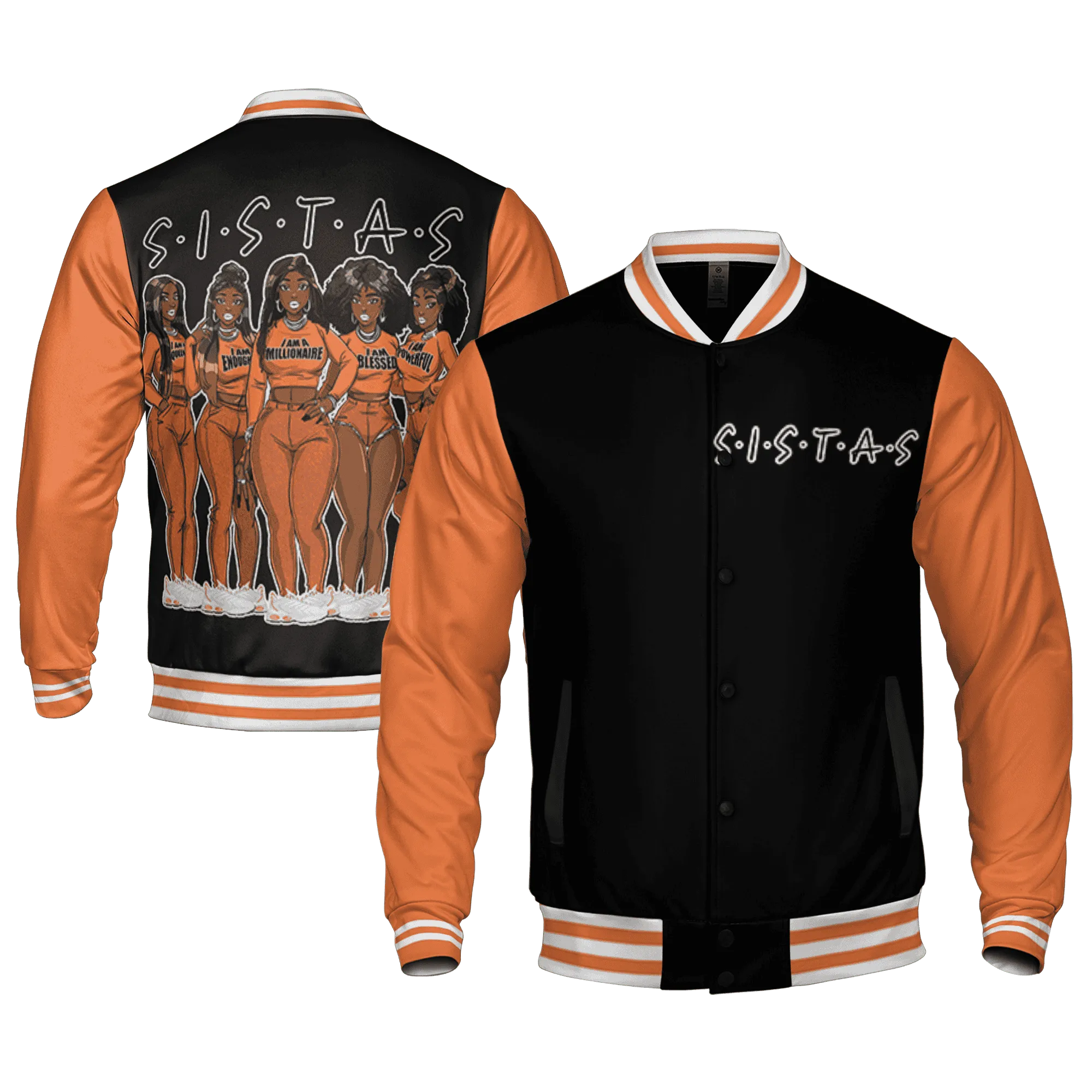 AM-TW-White-Orange-Varsity-Match-Sistas-Melanin-Girl-