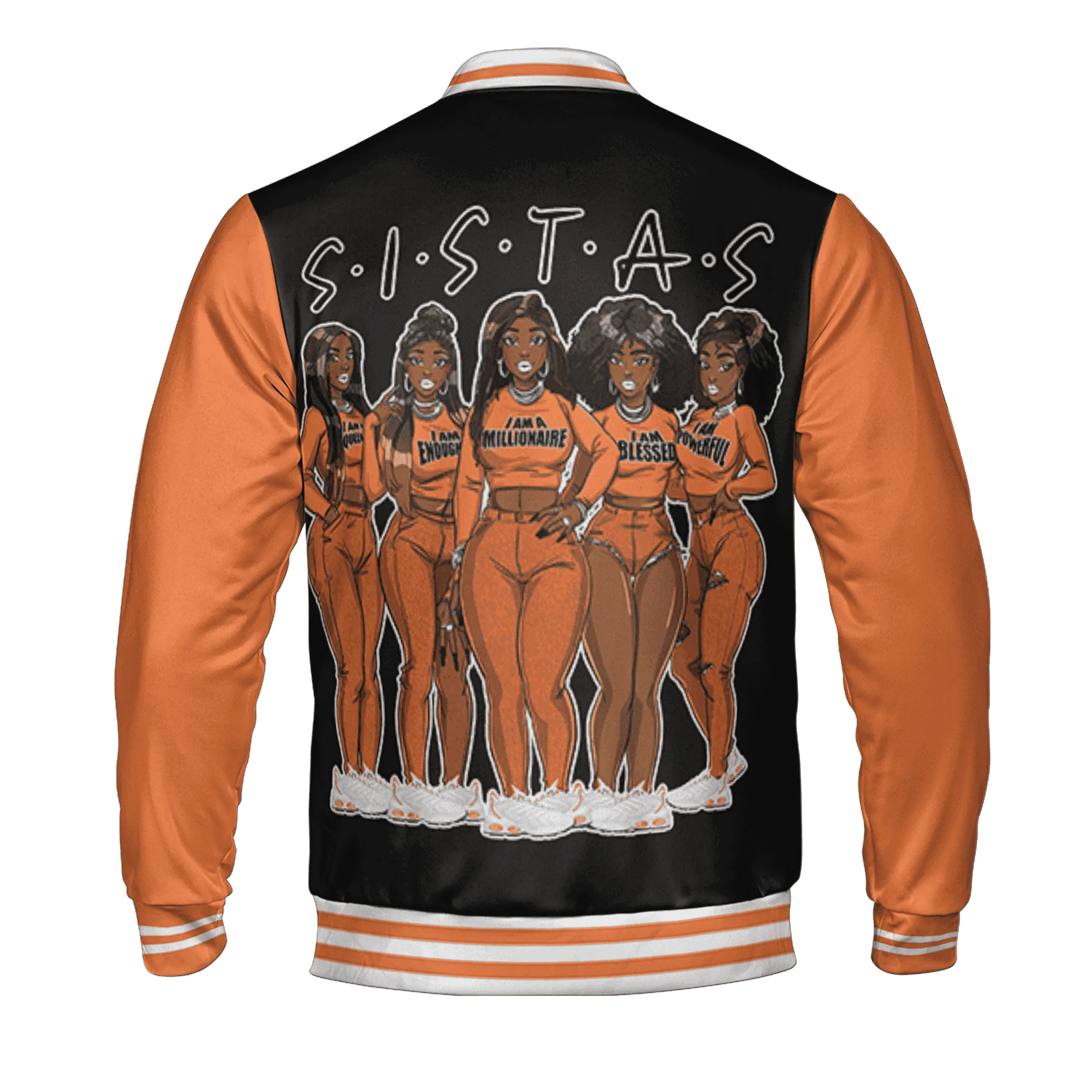 AM-TW-White-Orange-Varsity-Match-Sistas-Melanin-Girl-