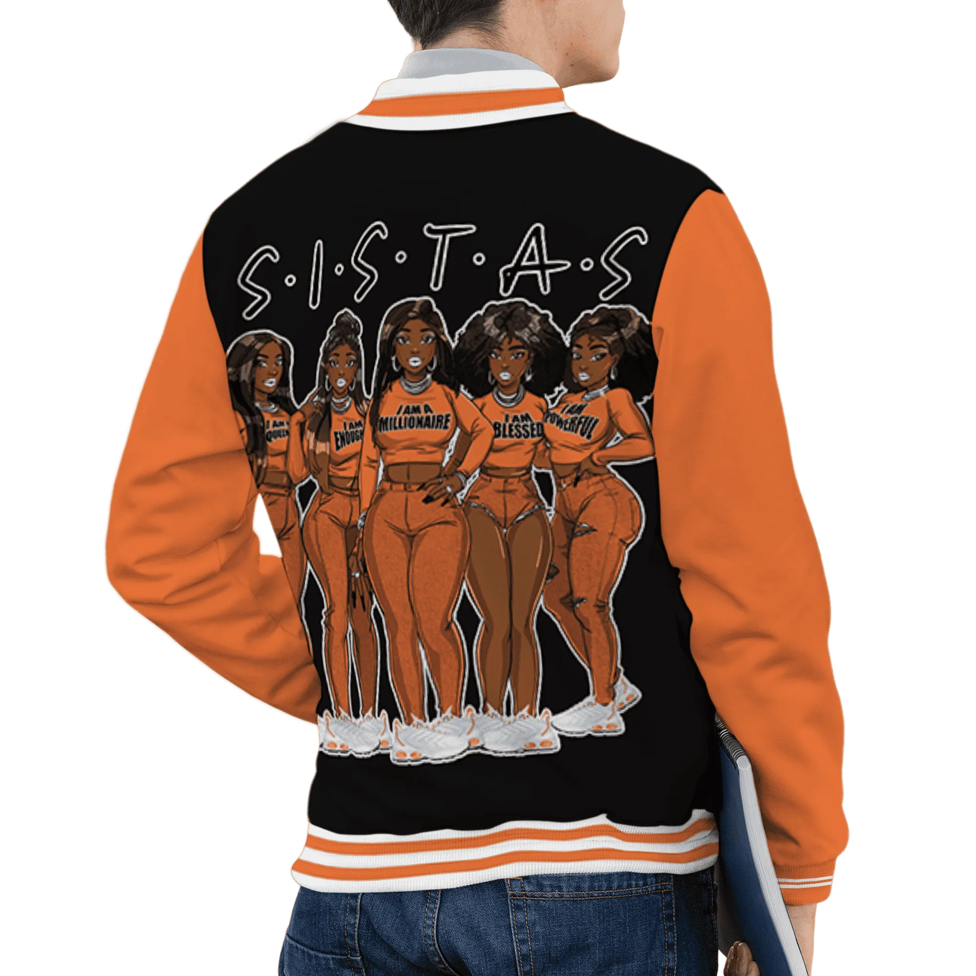 AM-TW-White-Orange-Varsity-Match-Sistas-Melanin-Girl-