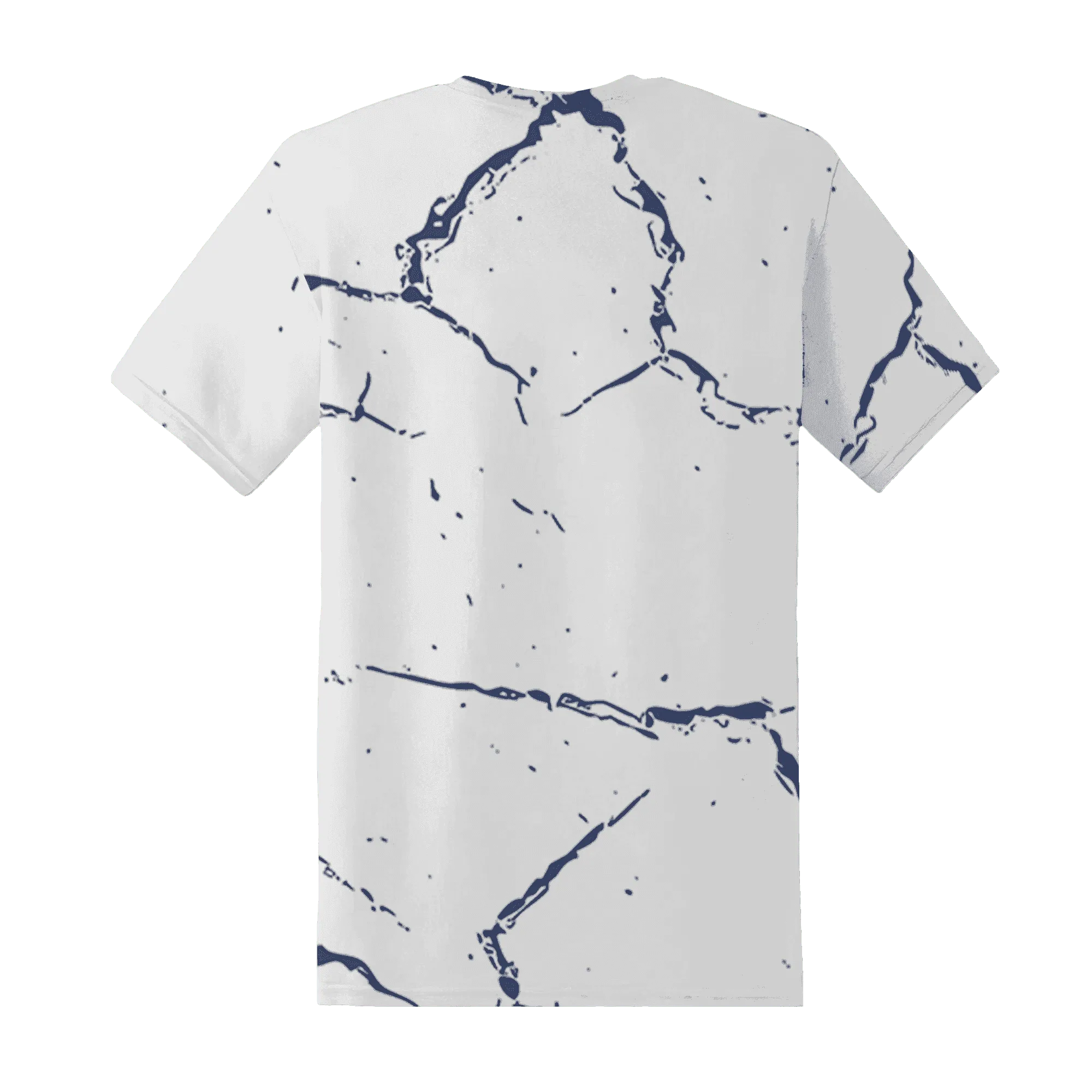 Low-Diffused-Blue-11s-T-Shirt-Match-Skeleton-Y2k-3D