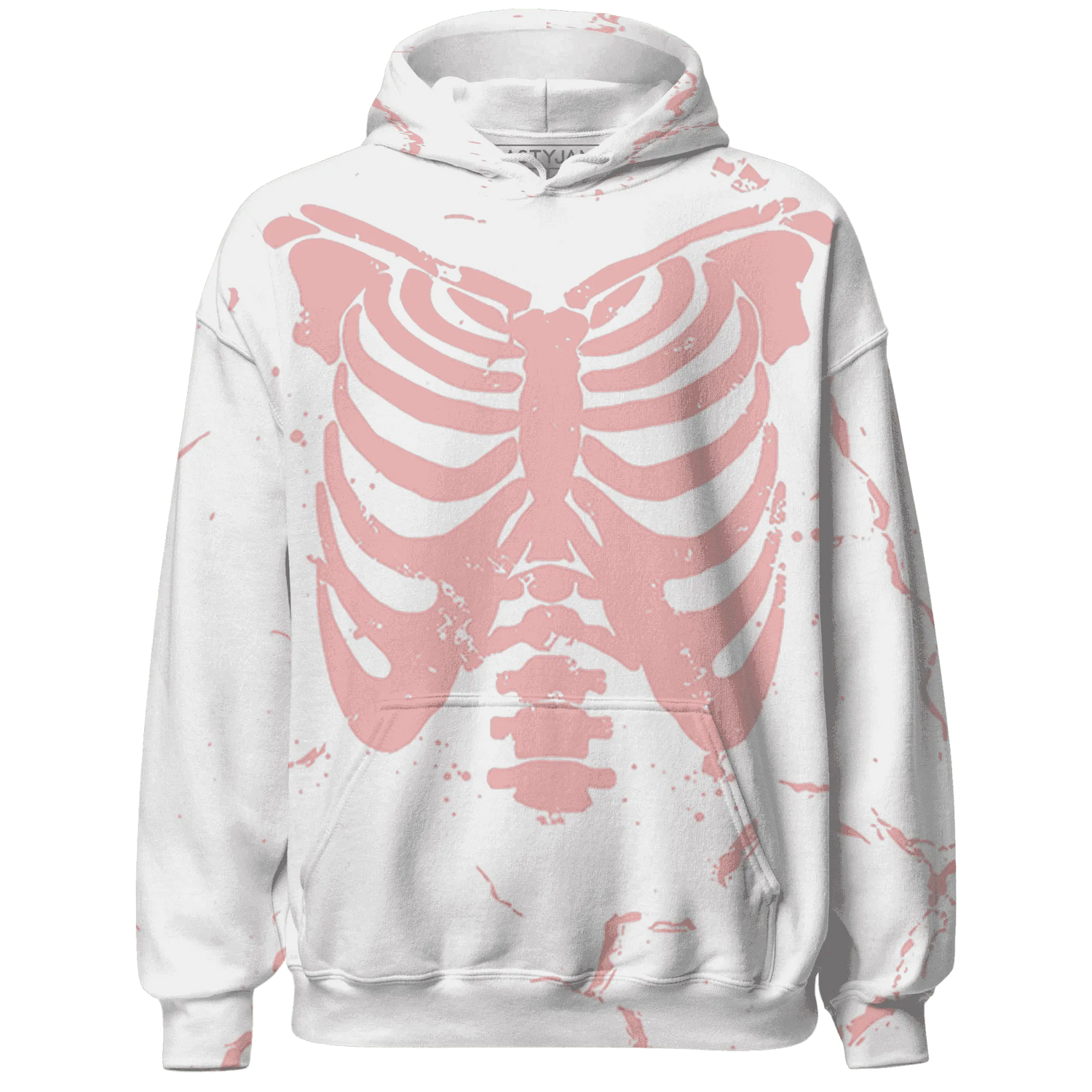 Low-Legend-Pink-11s-Hoodie-Match-Skeleton-Y2k-3D
