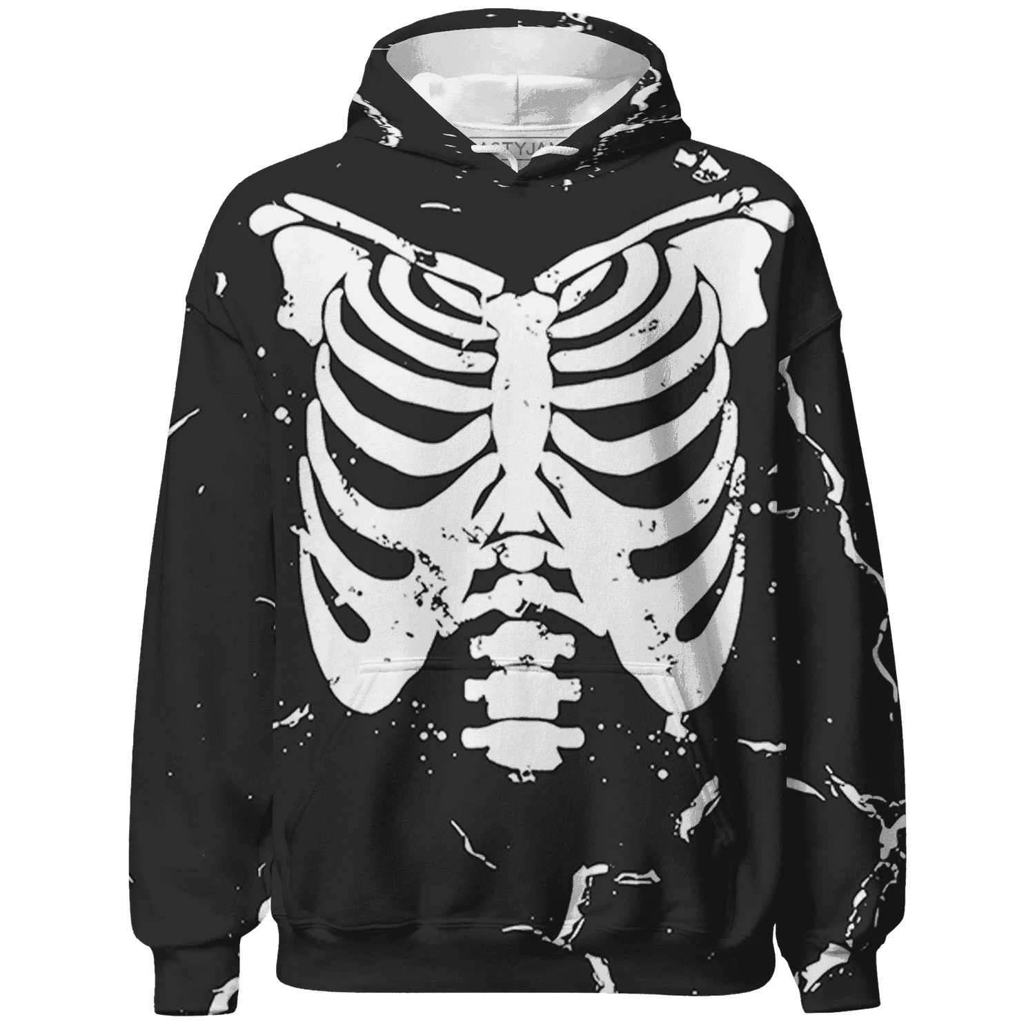 Low-Space-Jamz-11s-Hoodie-Match-Skeleton-Y2k-3D