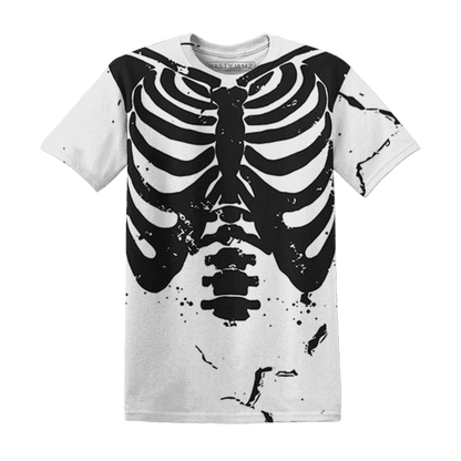 Retro-Red-Taxi-12s-T-Shirt-Match-Skeleton-Y2k-3D